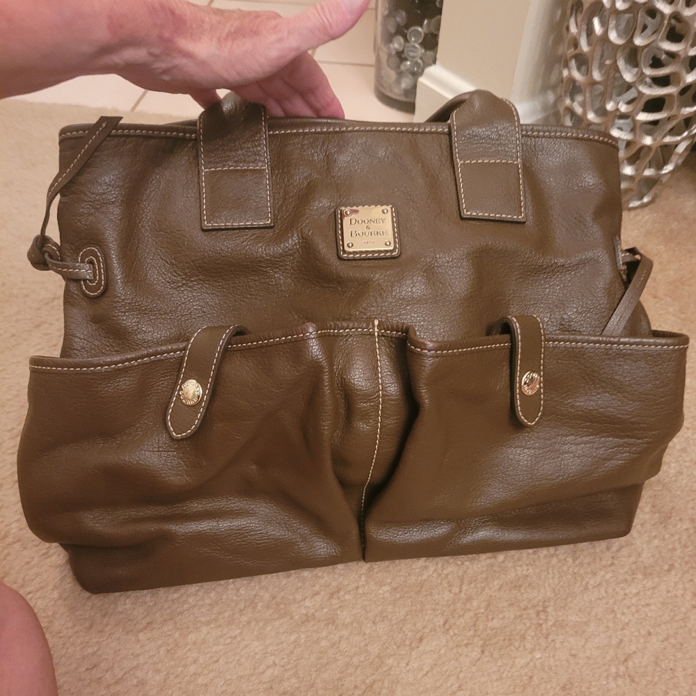 Dooney & Bourke Brown Leather Tote